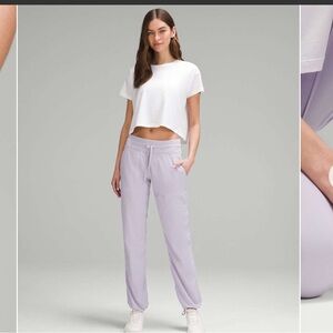 Lululemon Dance Studio Mid-Rise Pant *Regular
Lilac Ether Size 0